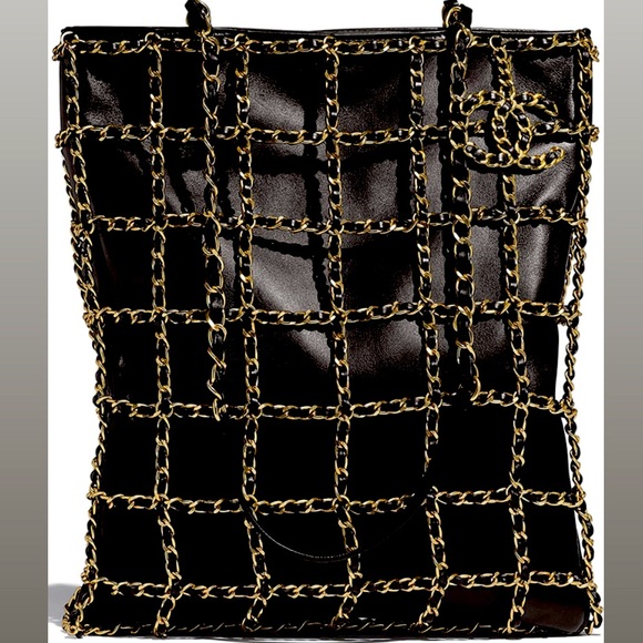 Chanel Cage Chain Tote Bag - Picture 9 of 9